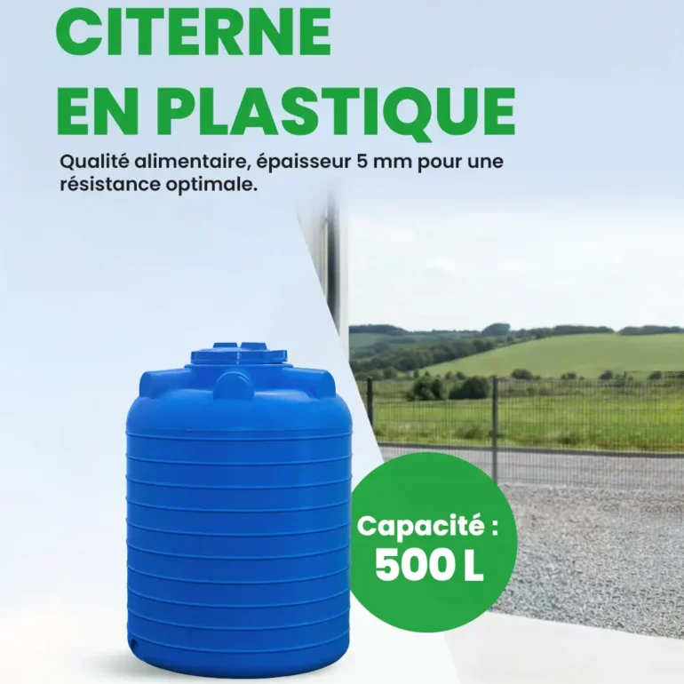 Citerne en plastique 500L