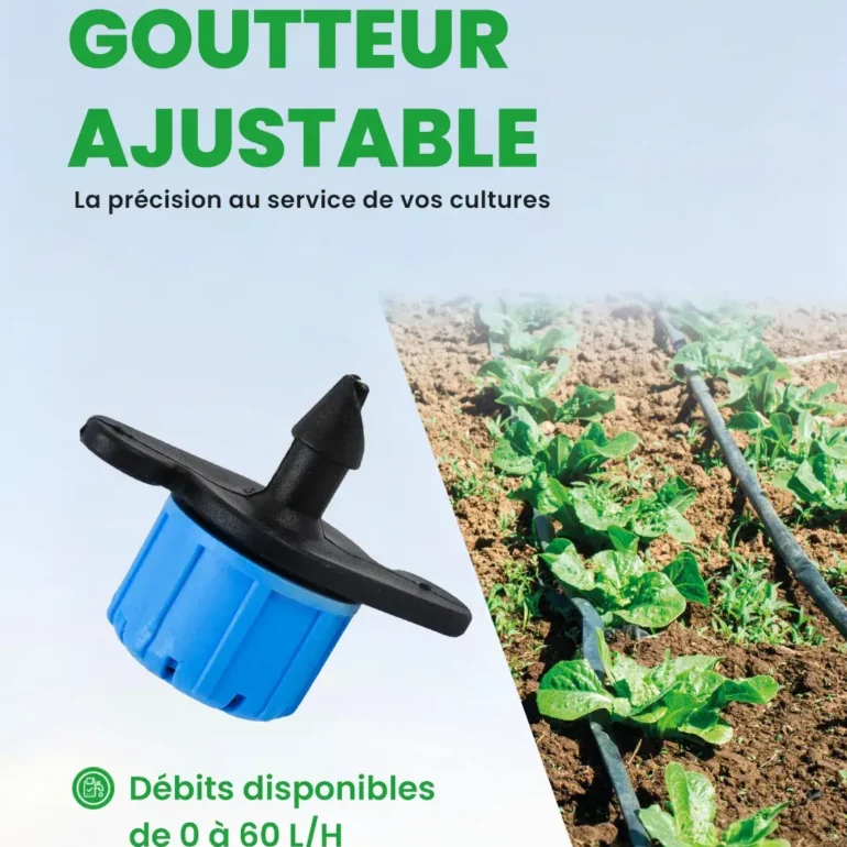 Accessoire d'irrigation - Goutteur - Ajustable