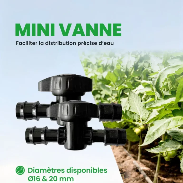 Accessoire d'irrigation - Mini - Vanne