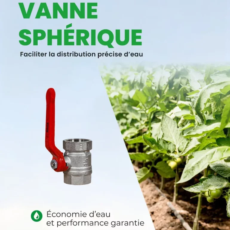 Accessoire d'irrigation - Mini - Vanne sphérique