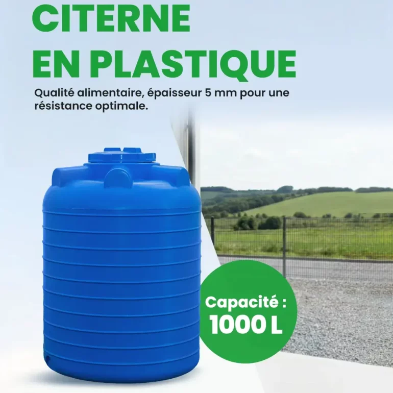 Citerne en plastique 1000L