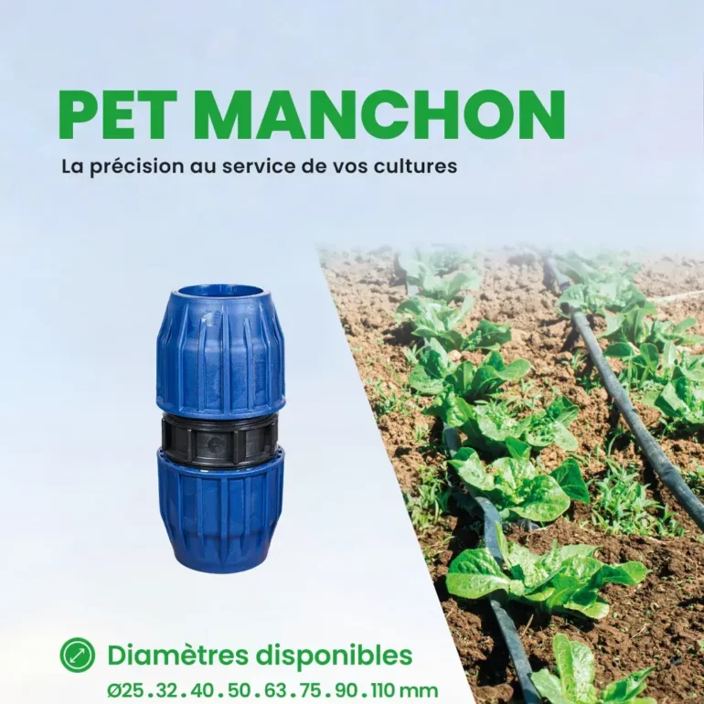 PEHD - Accessoire d'irrigation - Mécanique - PET manchon