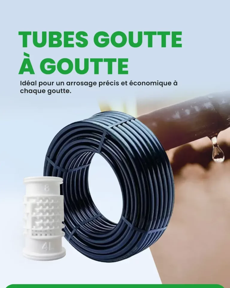 Tubes goutte à goutte