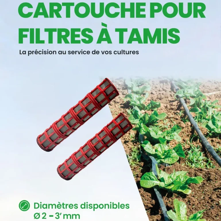 Filtres et cartouches - Cartouche pour filtre à tamis
