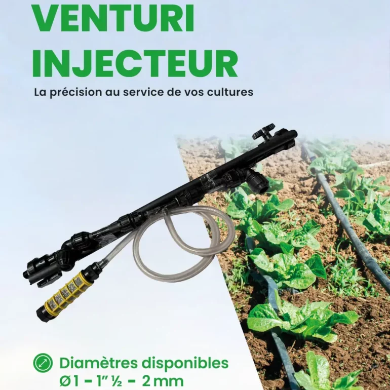 PEHD - Accessoire d'irrigation - Mécanique - Venturi injecteur